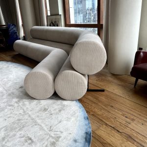 Assembled huge sofa