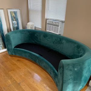 P18 - 05 - green oval couch